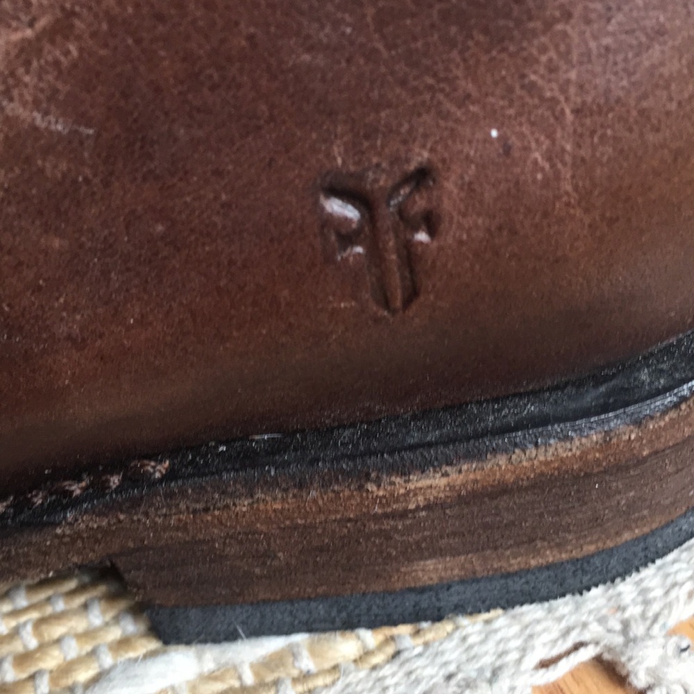Frye Brown Leather Boots - Stone color- Out of stock! - Picture 7 of 9